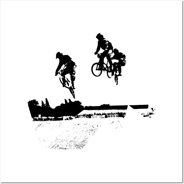 bmx racing Wall Art by rickylabellevie